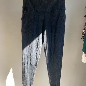 Aerie Acid Wash Gray Leggings